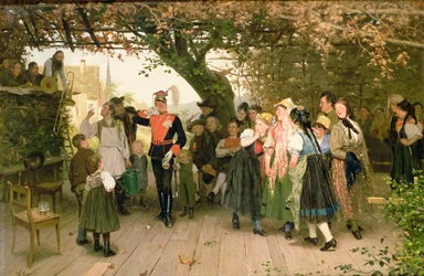 De permiso, 1883